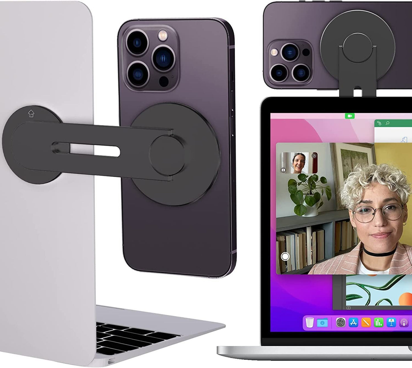Magnetic Laptop Phone Holder Zexa store