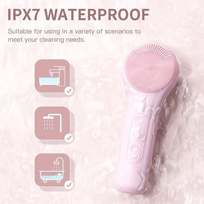 Sonic Waterproof Facial Cleansing Brush Zexa store