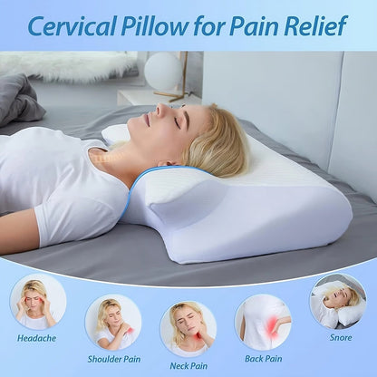 Memory Foam Cervical Pillow Zexa store